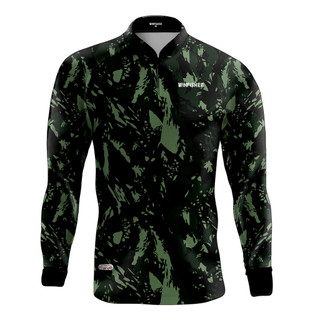 Camiseta Caça e Pesca Winfisher Proteção Solar UV50 - Camuflado Militar