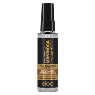 Eico Óleo Reparador de Pontas Hidratação Tratamento Mandioca 60ml Fortalecimento Crescimento Cabelos Fragilizados