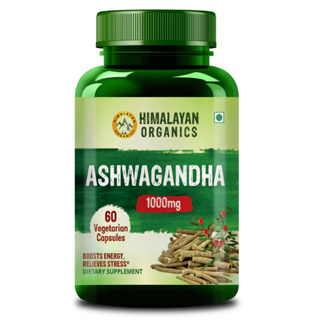 Ashwagandha 1000mg Importado Himalayan Organics