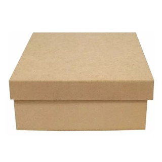 20 caixas quadradas 17x17x7 lisas em mdf cru decorativas lembrancinhas