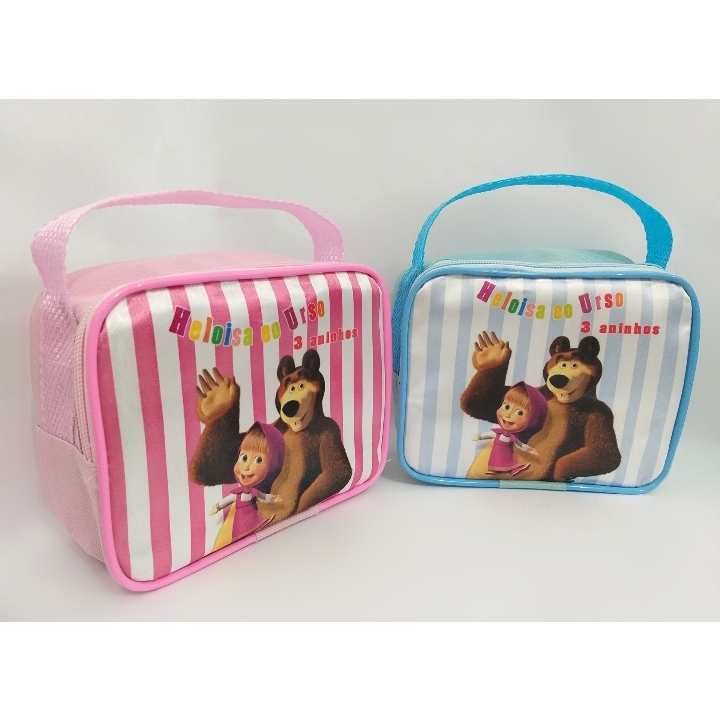 40 BOLSINHAS PERSONALIZADAS MARSHA E O URSO BOLSINHA PERSONALIZADA LEMBRANCINHAS PERSONALIZADAS LEMBRANÇA ANIVERSARIO