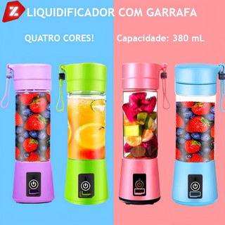 Mini Liquidificador 6 Laminas Portátil Recarregável Micro Usb2