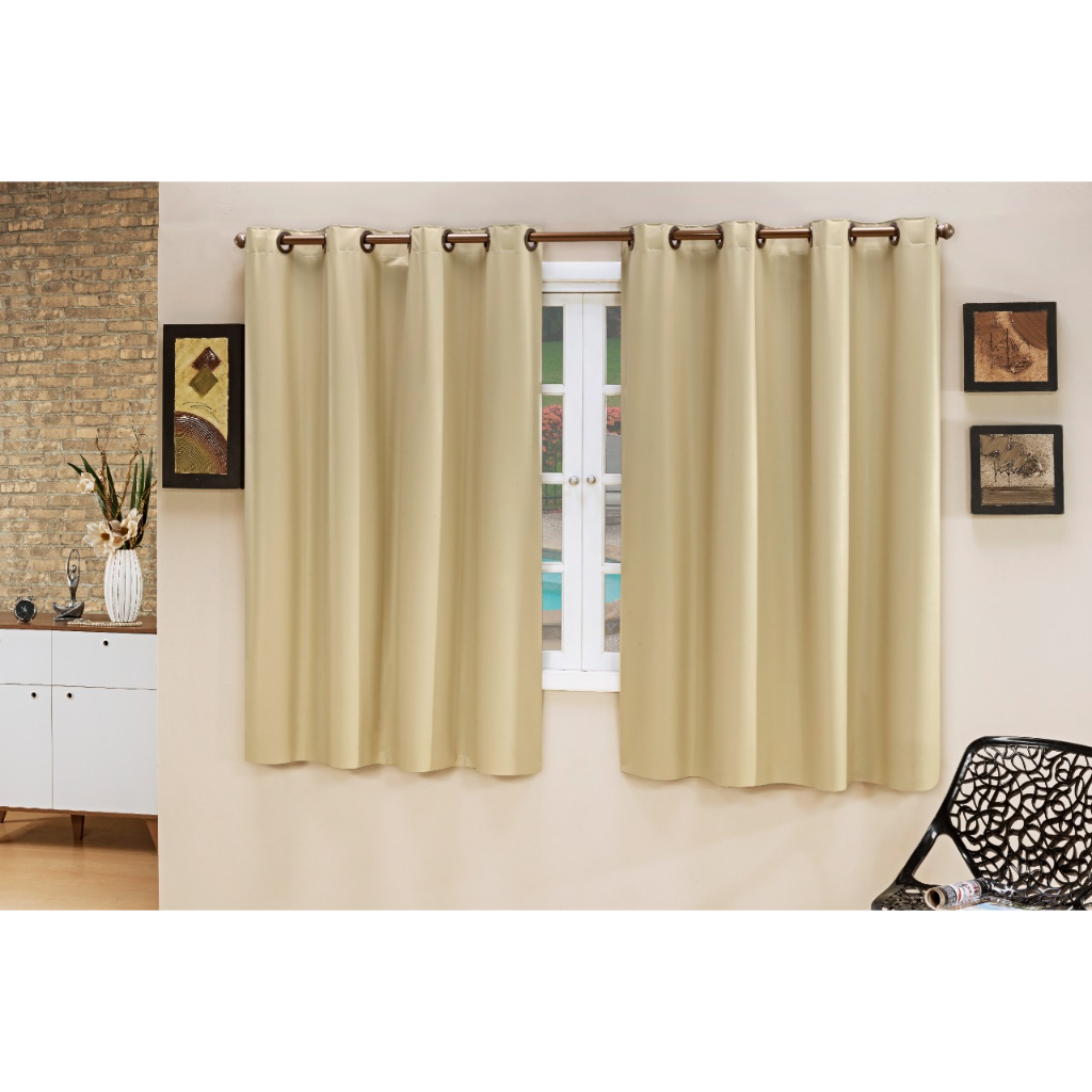 Cortina Blackout PVC Lisa 2,80m x 1,60m Veda a luz Janela