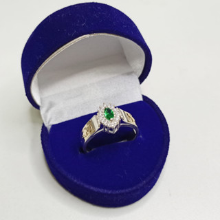 ANEL FORMATURA - PRATA 950 - PEDRARIA ZIRCÔNIA - EMBLEMA OURO 18 KL (mod-g)