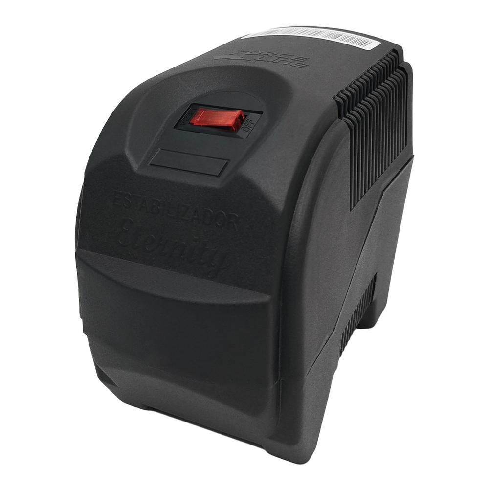 Estabilizador Force Line Eternity 300va, Monvolt, 115v, Preto.