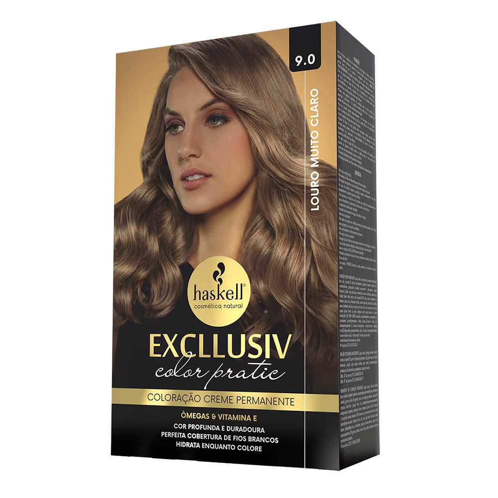 Kit Color Pratic 9.0 - Louro Muito Claro Haskell