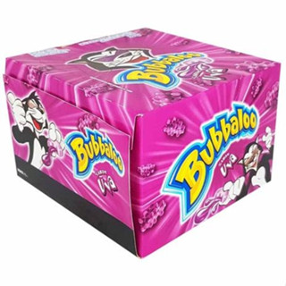 Chiclete Bubbaloo 60un - Sabor Uva
