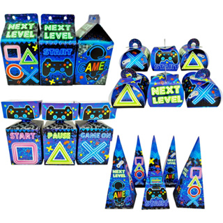 Kit Lembrancinhas Vídeo Game Papelaria 20 Caixinhas Gamer Festa Fácil Vídeo Game Decoração em Oferta na Shopee