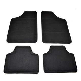 Jogo de Tapete Automotivo UNIVERSAL Antiderrapante Lavável em PVC 4 Peças