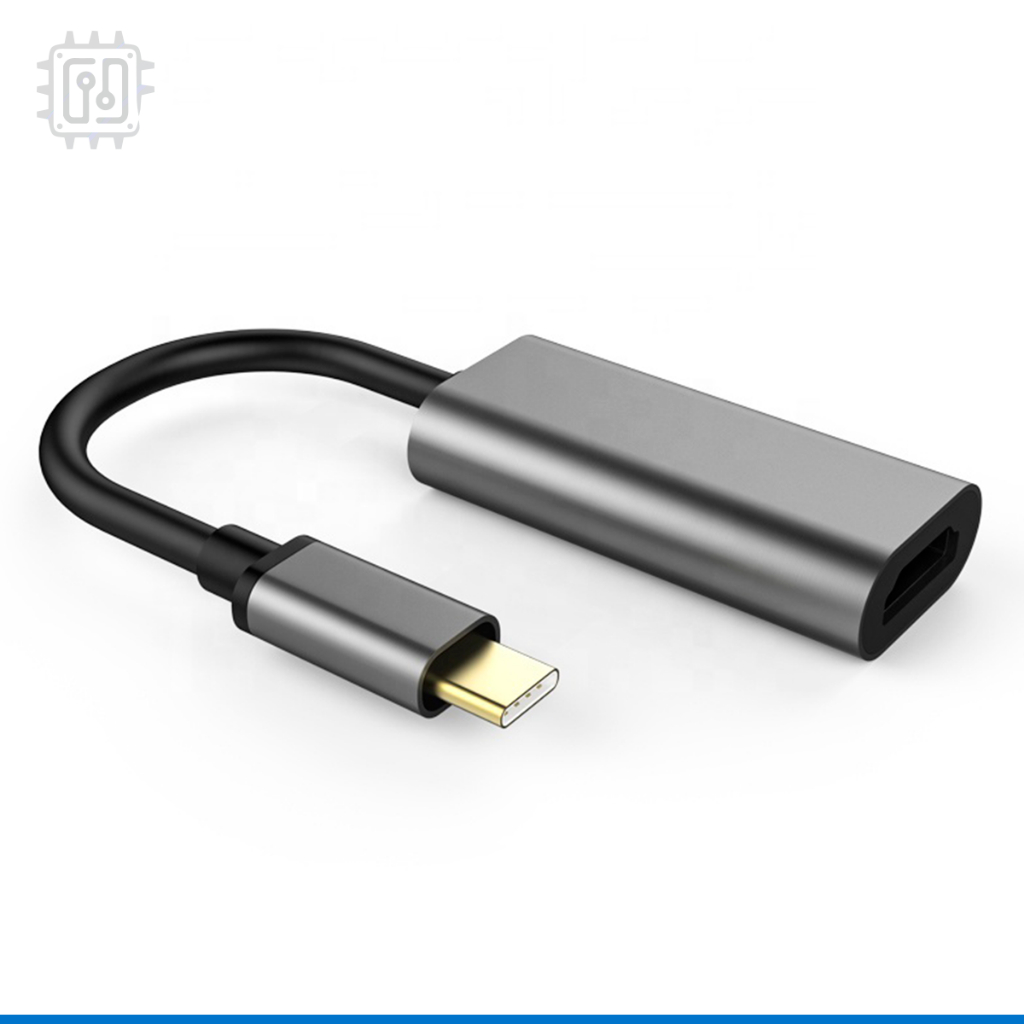 Cabo Adaptador USB Tipo C para HDMI 4K 60Hz Compatível com Smartphone Notebook T