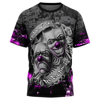 Camisa Camiseta De Quebrada Favela Chora Agora Ri Depois