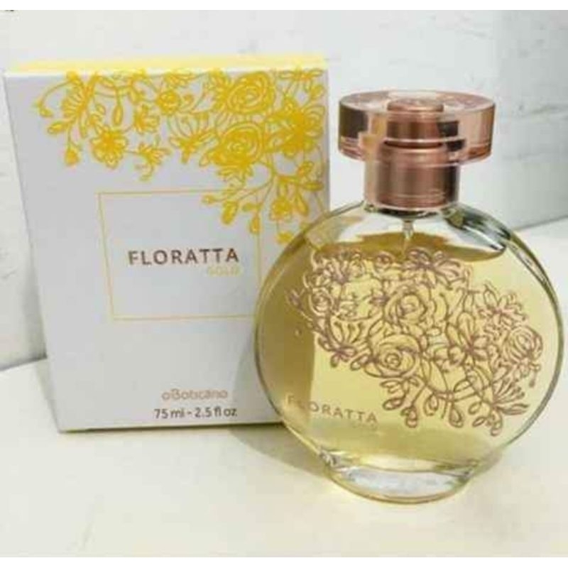 perfume florata gold o boticário 75ml