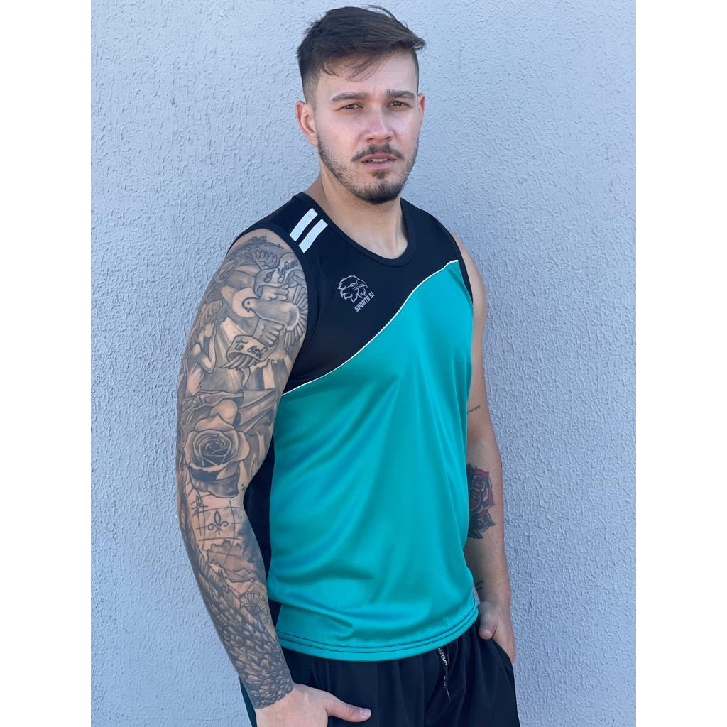 REGATA MASCULINA DRY FIT BARATA 2 cores em Oferta na Shopee