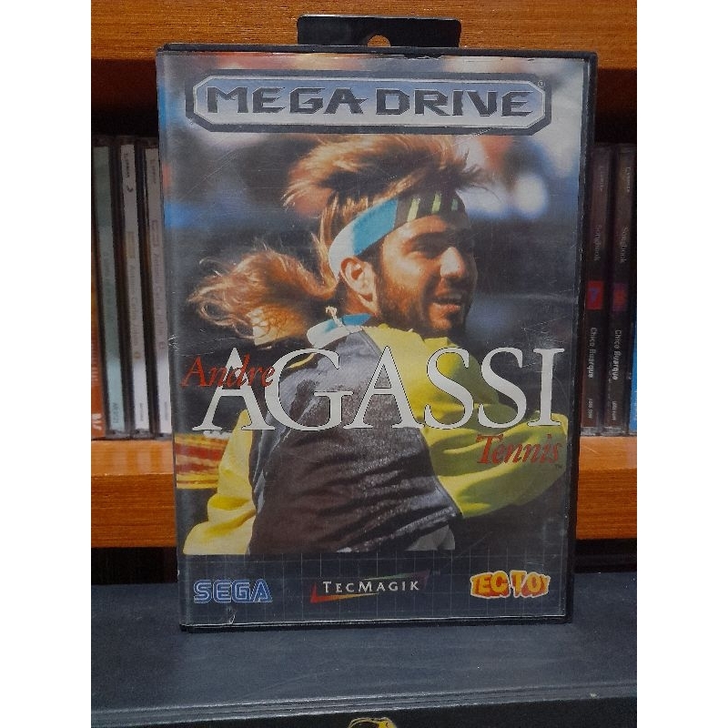 André Agassi - Mega Drive (Tec toy)