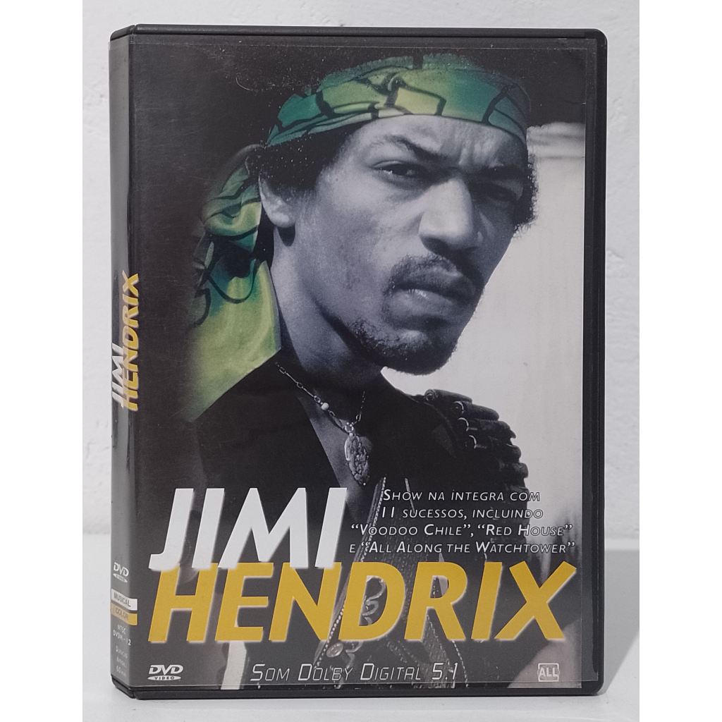 DVD - Jimi Hendrix - Som Dolby Digital 5