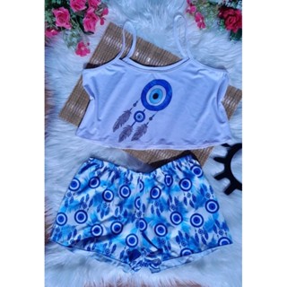 kit 10 conjuntos Baby Doll Virgínia/personagens malhar fria bem fresquinho