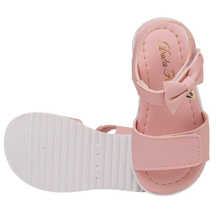 Detalhes do Papete infantil feminina rosa laço