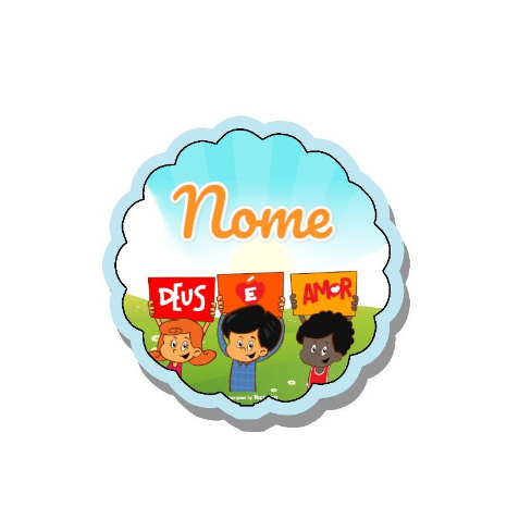 20 Adesivos 3 palavrinhas personalizados  4x4 Etiquetas para lembrancinhas aniversário