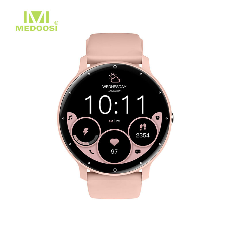 MEDOOSI - Relógio smartwatch 【Zwear ZW02 Pro】Monitor Cardíaco Bluetooth Com USB relógio digital prova d água/relógio inteligente original