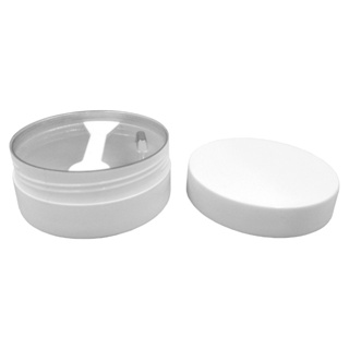 Pote Plástico 120g Injetado Vazio Com Cascazil e Espátula em Oferta na Shopee