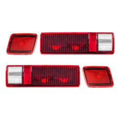 Kit Lanterna Gm Chevette 80 81 82 Sedan Completa Com Canto