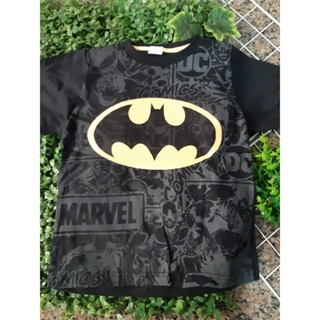 camiseta do batman infantil 100% manga curta em Oferta na Shopee