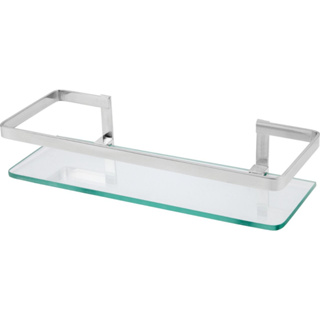 Porta Shampoo Para Banheiro Reto Vidro Exclusivo 6mm em Oferta na Shopee