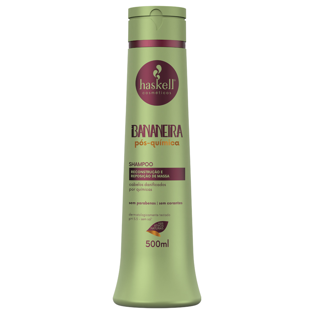 Shampoo Bananeira 500ml Haskell
