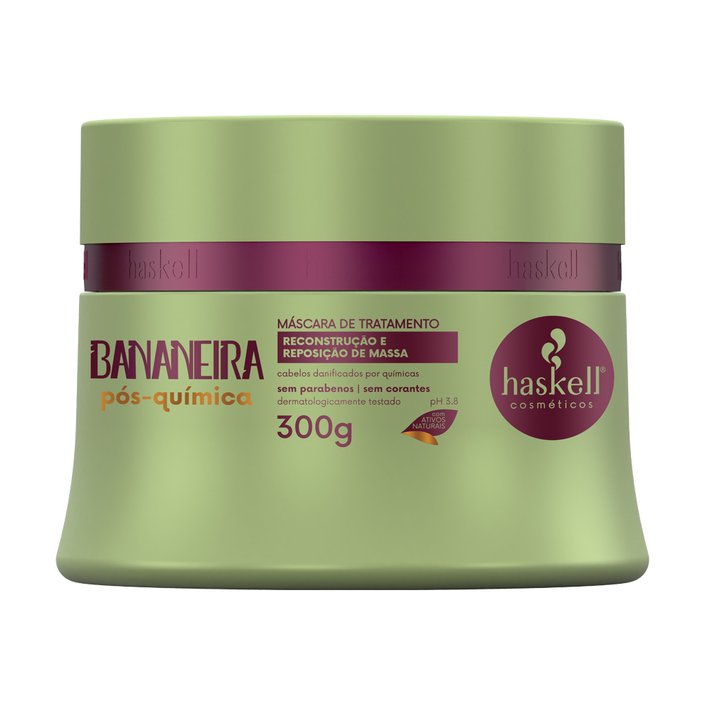 Mascara Bananeira Pós-Química 300g Haskell