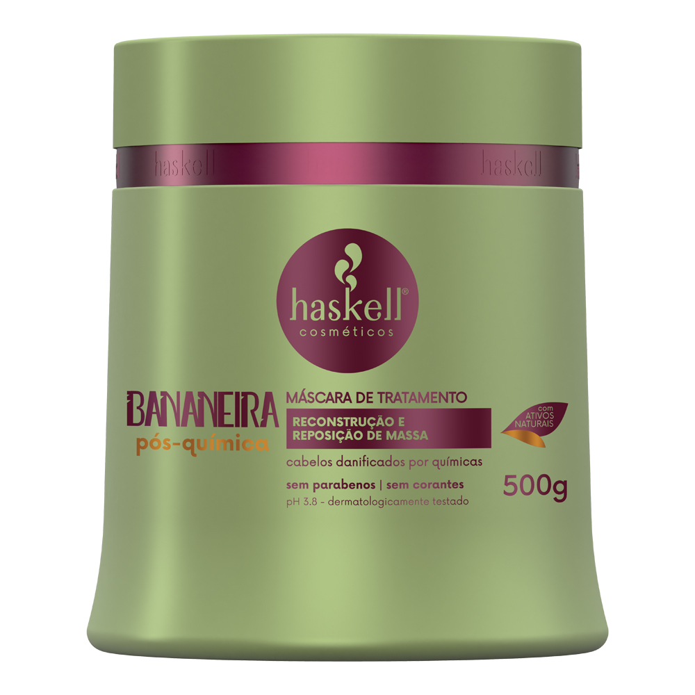 Mascara Bananeira Pós-Química 500g Haskell