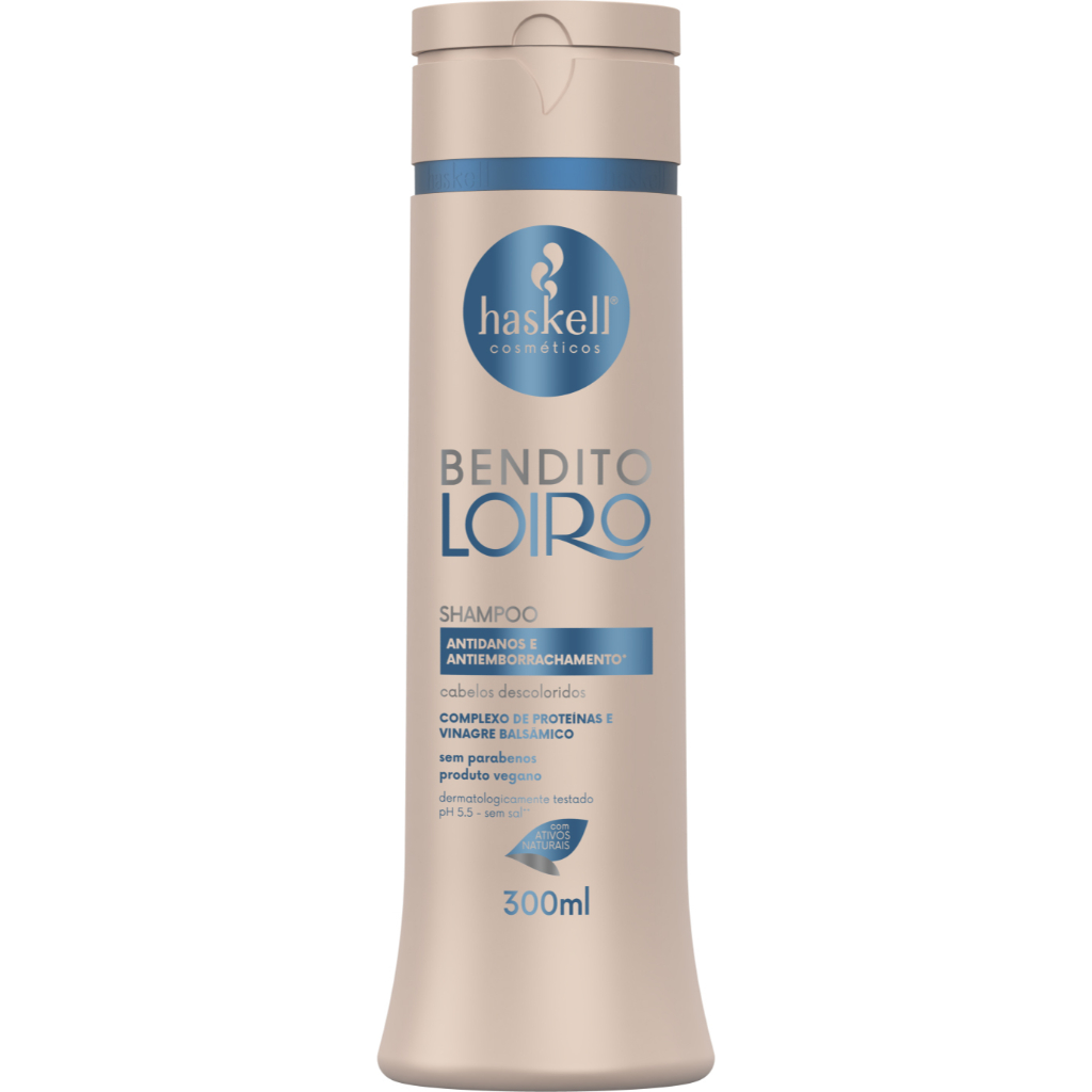 Shampoo Bendito Loiro 300ml Haskell