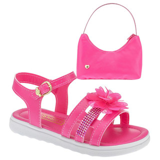 Sandalia Infantil Feminina Rosa De Menina em Oferta na Shopee