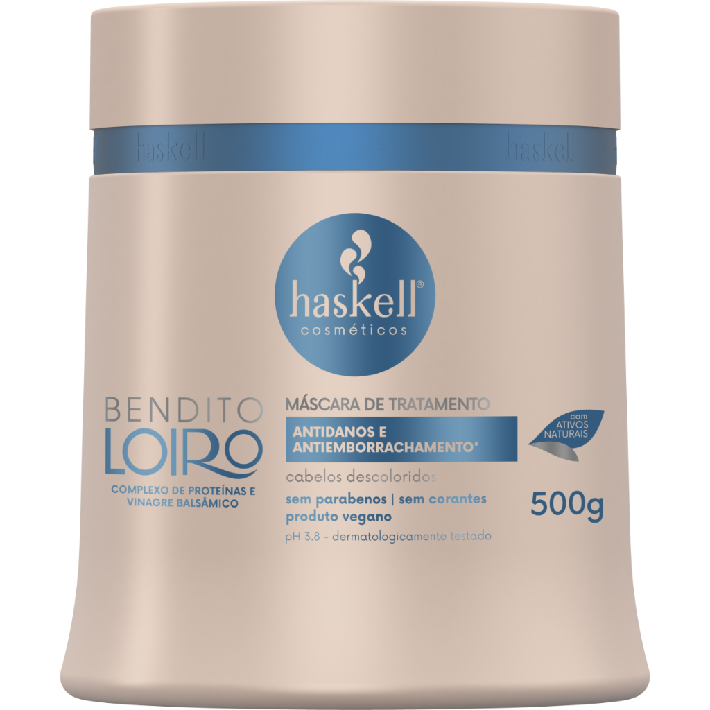 Mascara Bendito Loiro 500g Haskell
