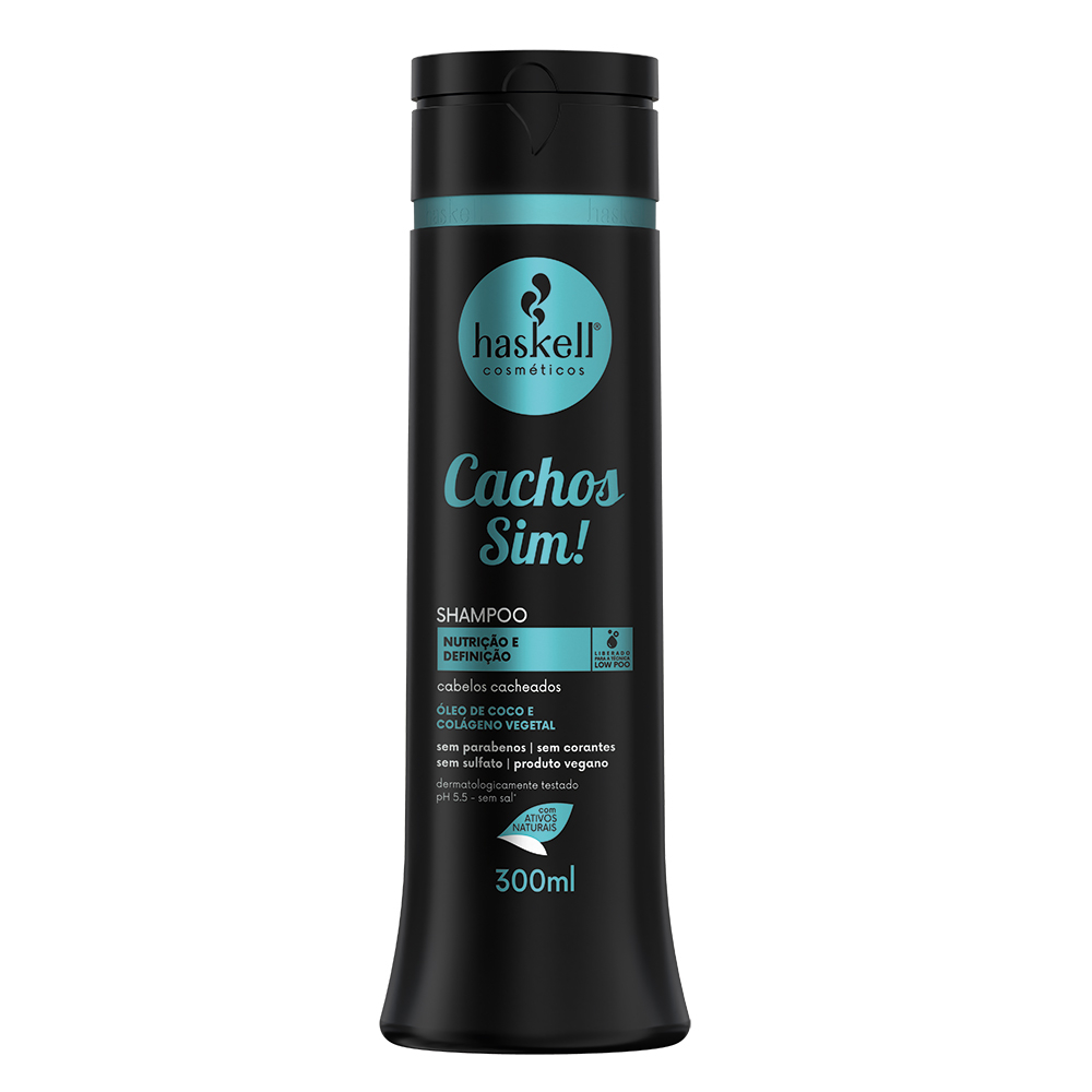 Shampoo Cachos Sim 300ml Haskell