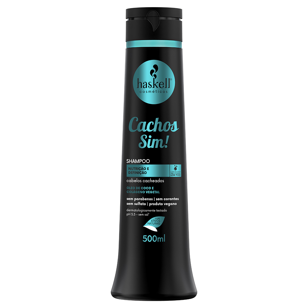 Shampoo Cachos Sim 500ml Haskell