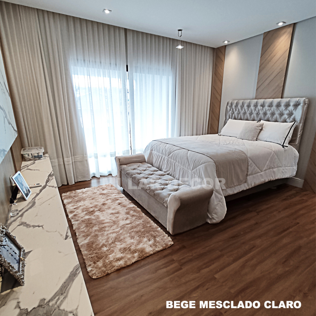 Tapete 1,20x0,60 Super Peludo Passadeira Sala Quarto Macio Barato Envio Imediato