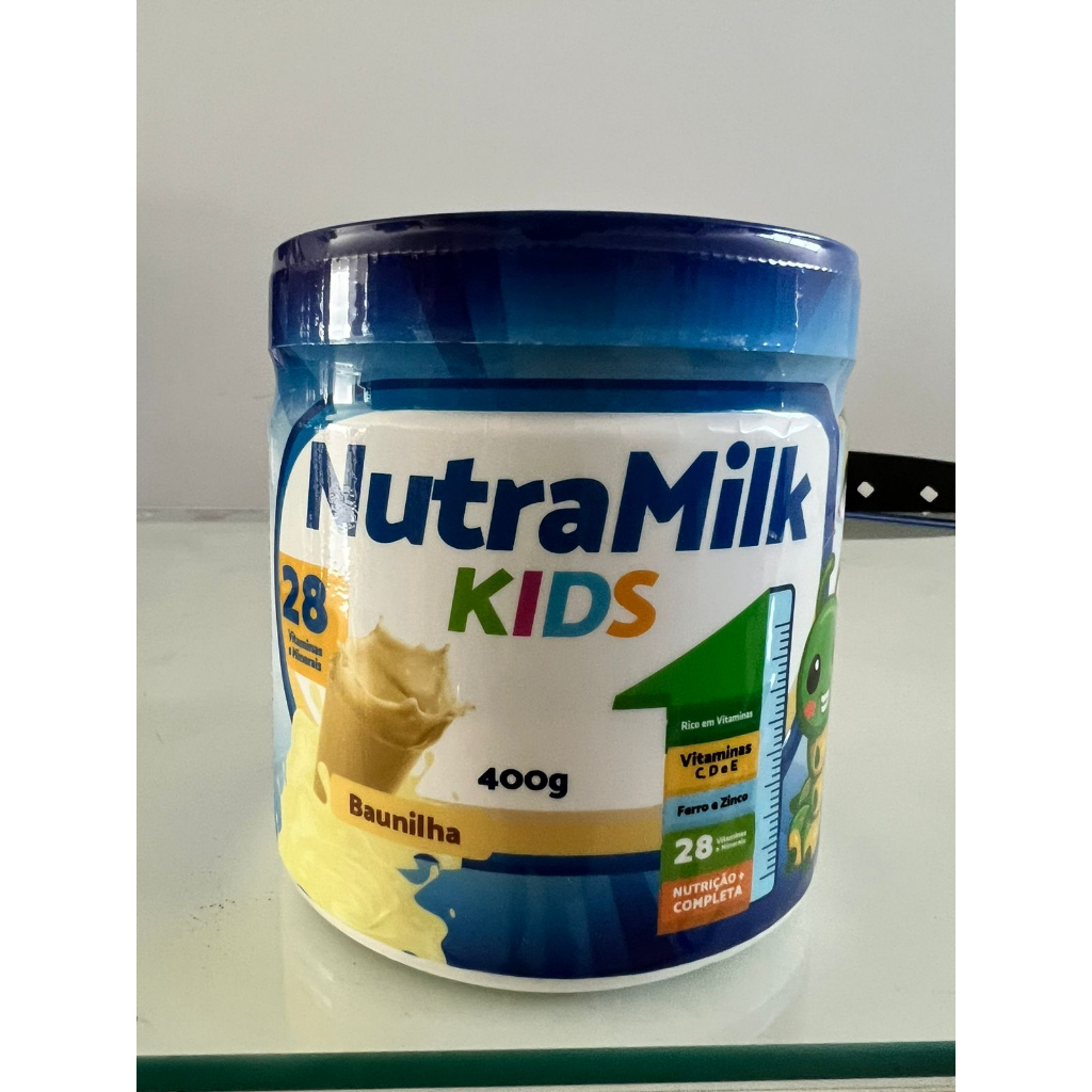 nutramilk kids 400g baunilha suplemento alimentar em Oferta na Shopee