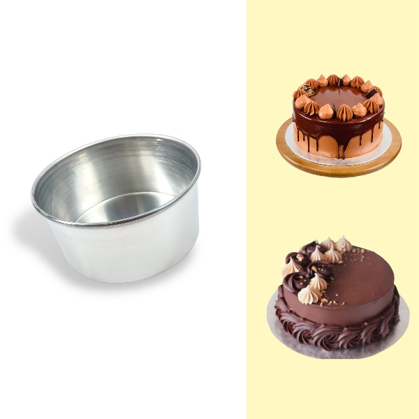 FORMA REDONDA PARA BOLO ALTA 20X10 ALUMÍNIO FUNDO FIXO ASSADEIRA BOLO 2KG em Oferta na Shopee