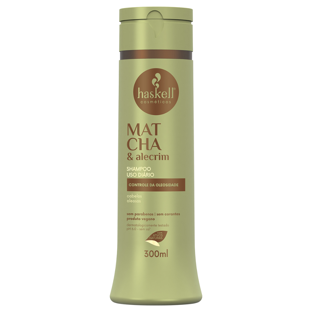 Shampoo Matcha & Alecrim 300ml Haskell