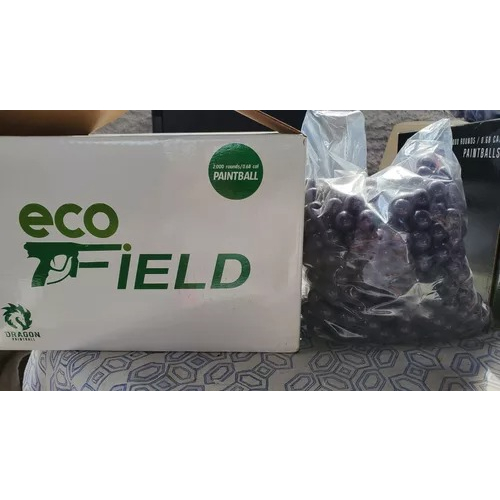1000 BOLINHAS PAINTBALL - ECO FIELD.