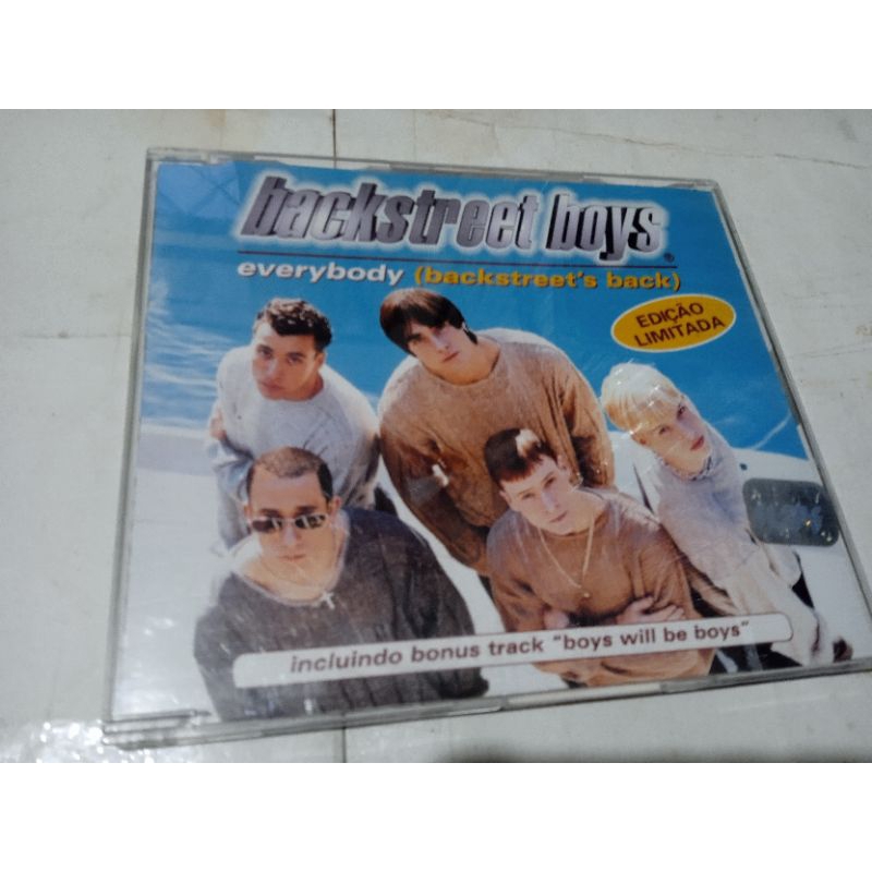 CD single Backstreet boys - everybody - ótimo estado mídia e capa