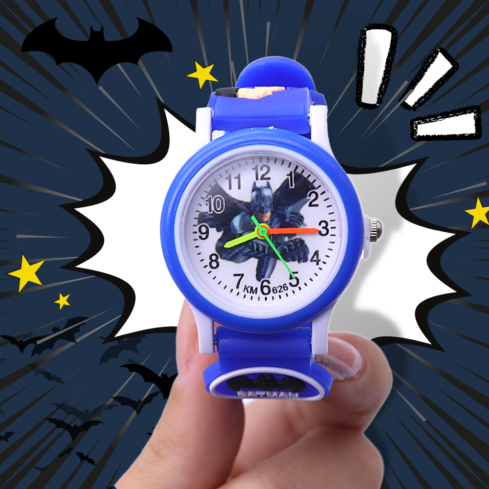 Relógio Infantil Masculino Personagens Ponteiro Analógico em Oferta na Shopee