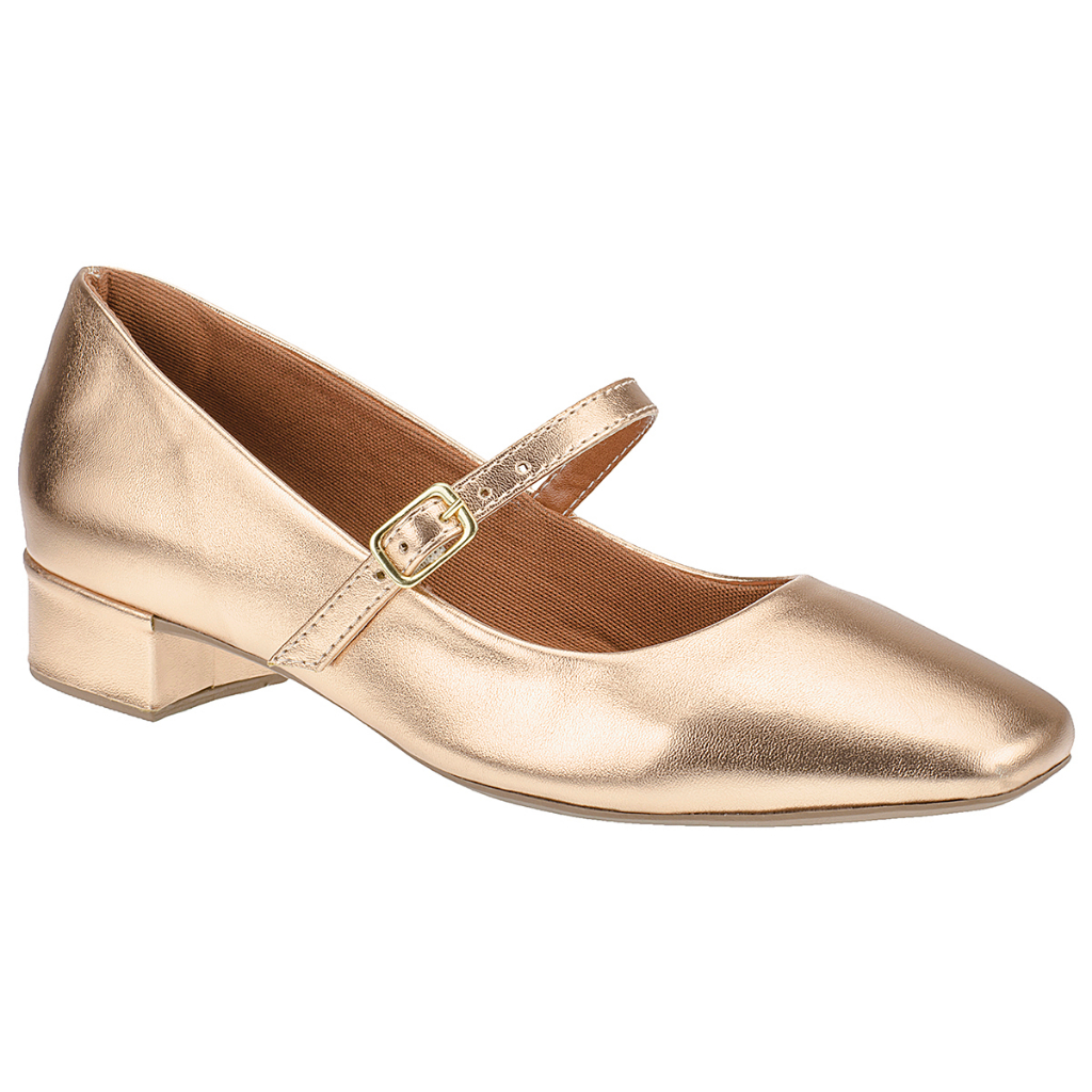 Sapatilha Feminina Sliper de Abotoar Sapato confortavel Macio 8075 em Oferta na Shopee