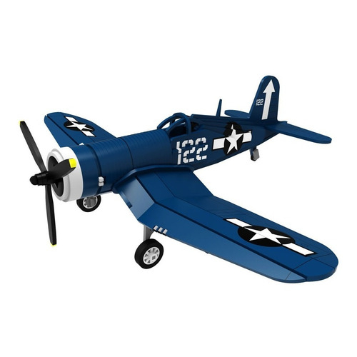 Miniatura Avião Vought F4U Corsair da Segunda Guerra Mundial em MDF