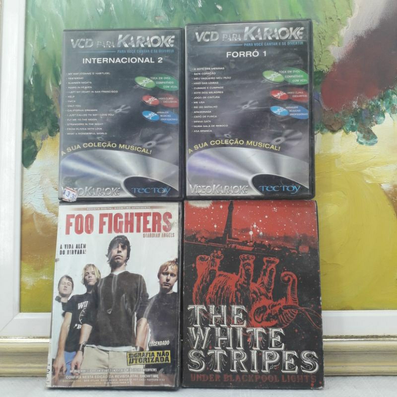 Dvd música internacional - the white stripes (LER DESCRIÇÃO)
