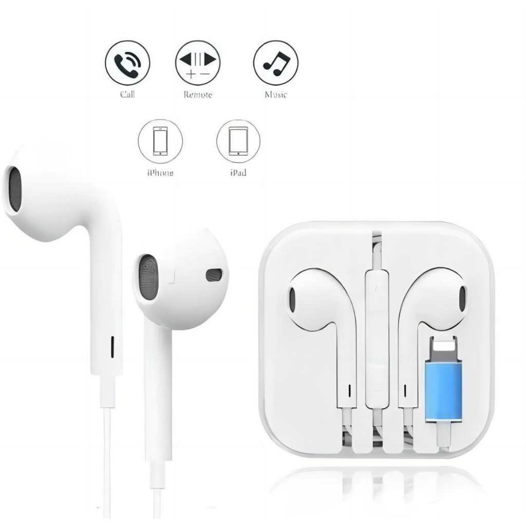 Fone De Ouvido Lightning Para iPhone 6 7 8 Plus X R Xs 11 12 13 14