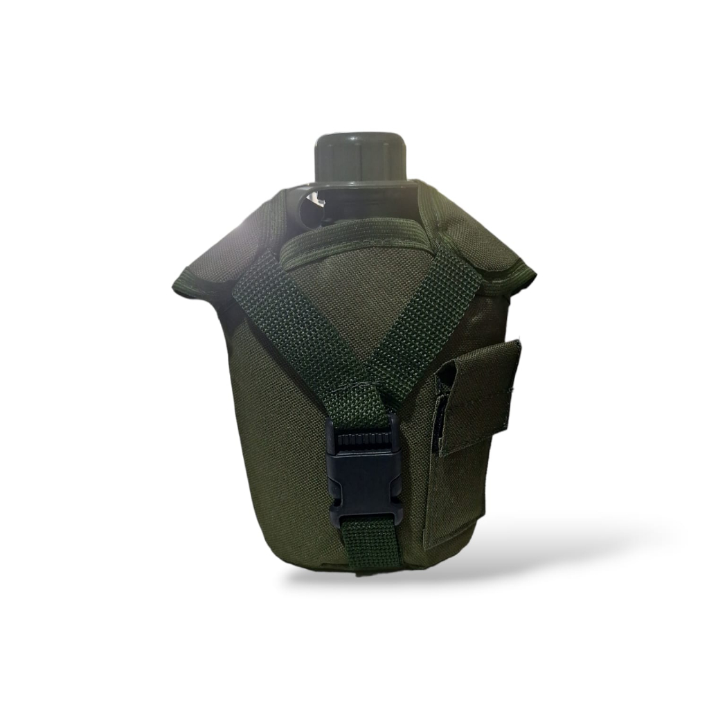 Porta Cantil Verde-oliva reforçado e com bolso externo