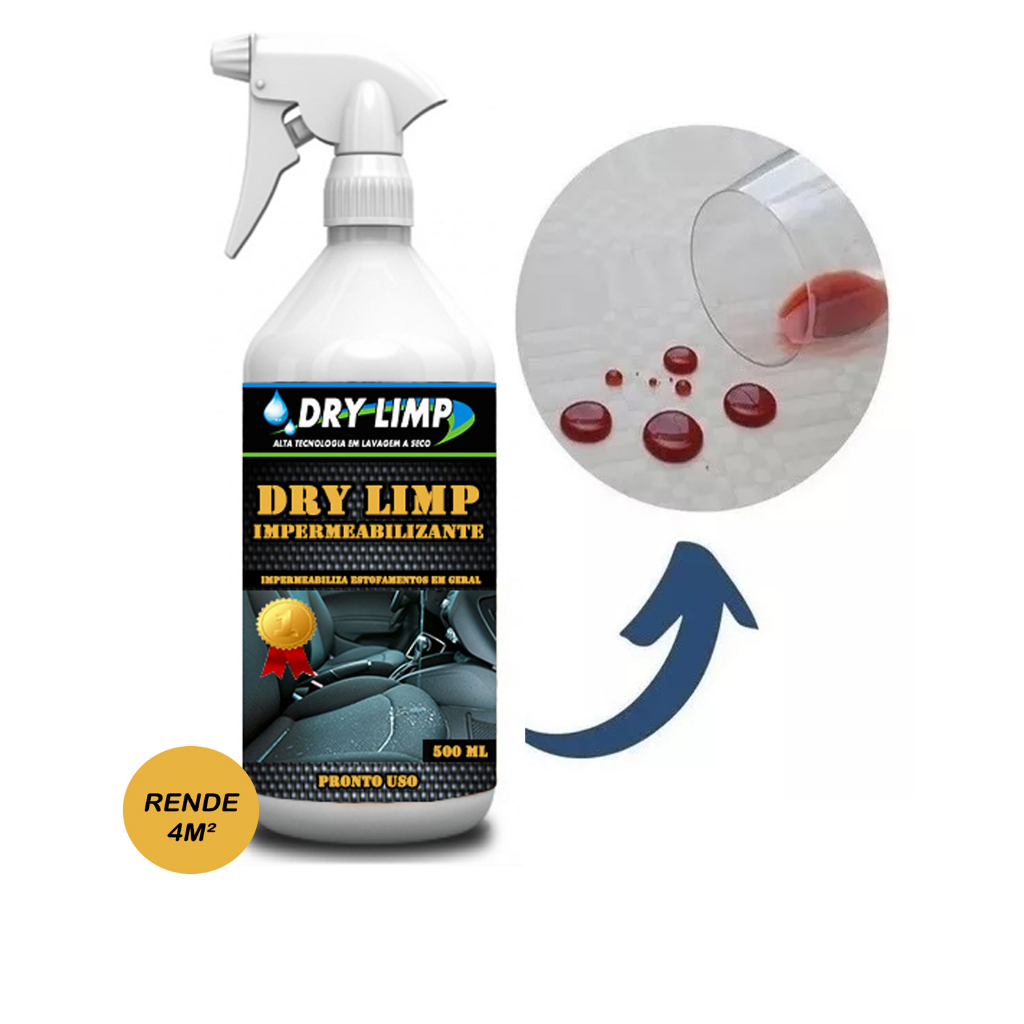 Impermeabilizante De Tecidos, Estofados Dry Limp - 500ml