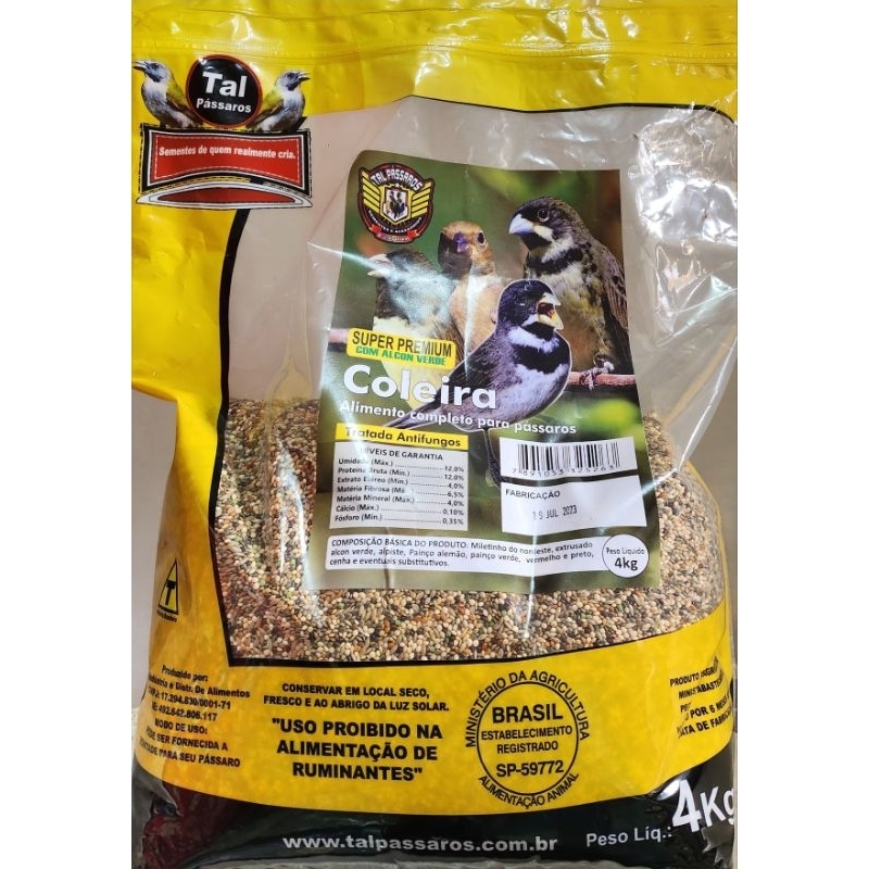 Ração Coleira Super Premium 4kg - Alcon Verde LANÇAMENTO - Embalagem zip abre e fecha