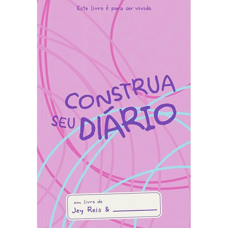 Construa Seu Diário | Jey Reis | Capa Rosa em Oferta na Shopee